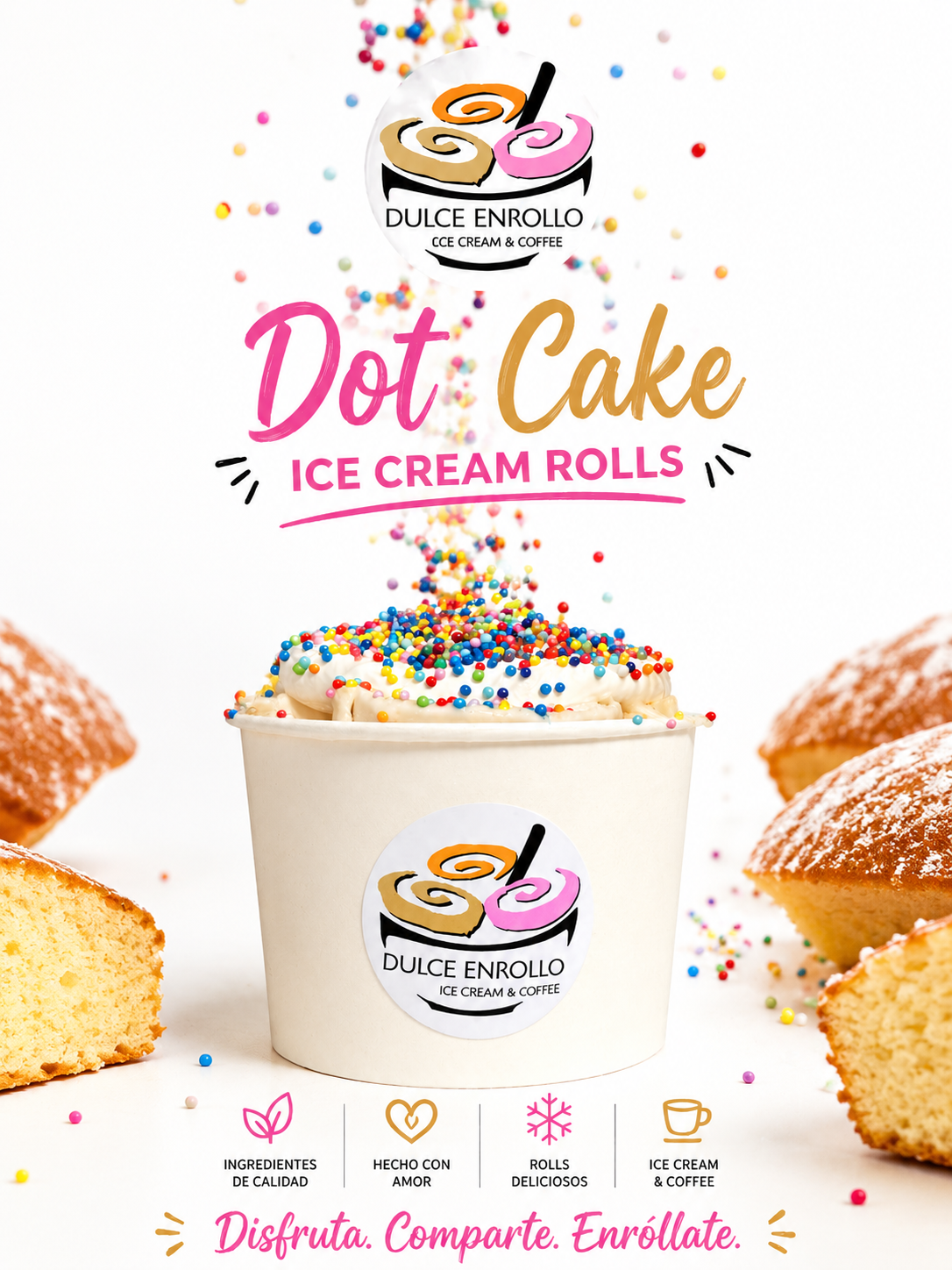 Dot Cake- Small