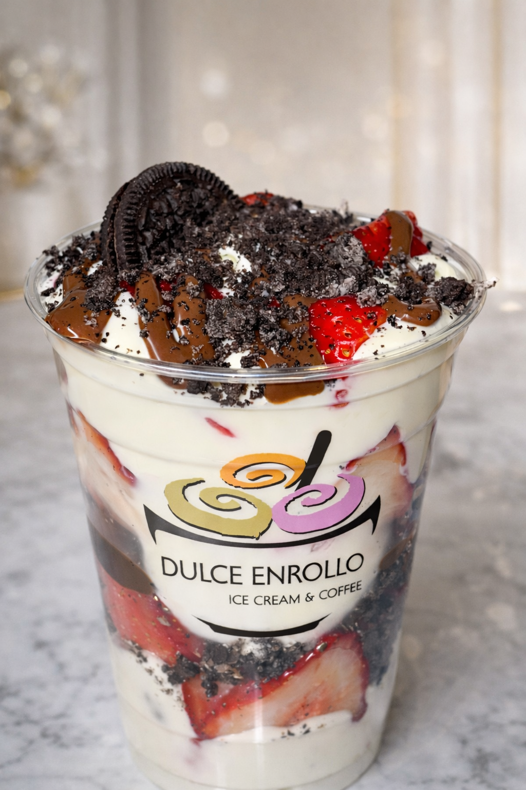 Fresa Con Crema